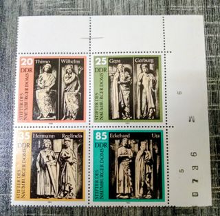 Hoja Sellos DDR 1€ Unidad