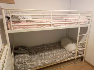 Literas IKEA Metal Blanco