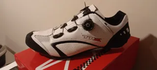 Zapatillas Ciclismo TKX Blancas 43.
