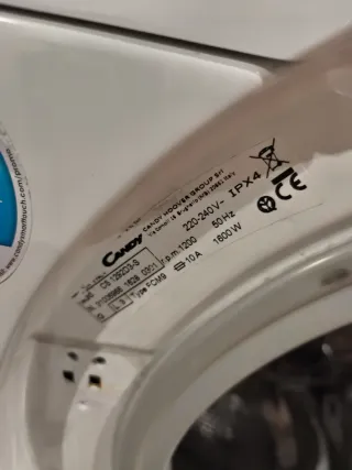 Puerta Lavadora Candy