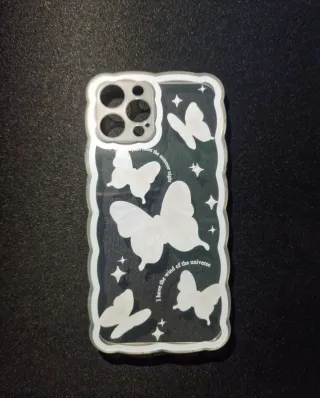 Custodia iPhone 12 Pro Max Farfalle