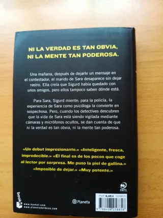 Libro "la psicóloga"