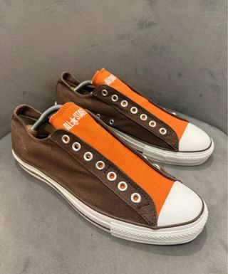 Converse All Star Marrón Naranja