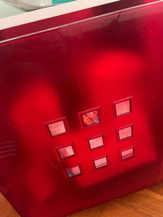 Caja Lekman Ikea Roja
