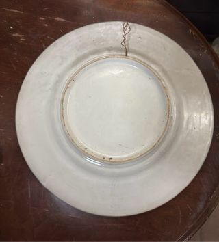 Piatto antico Deruta decorato a mano