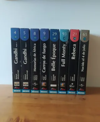 Lote 8 Películas VHS Drama/Historia