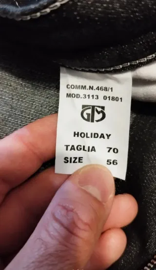 Jeans Uomo Holiday Taglia 70 XXXXL