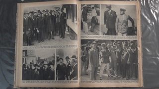 Meridiano d'Italia illustrato "Mussolini"