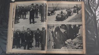 Meridiano d'Italia illustrato "Mussolini"