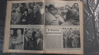 Meridiano d'Italia illustrato "Mussolini"