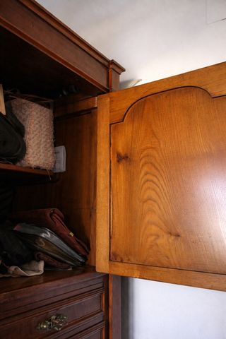 Armario Francés Antiguo Nogal S.XIX ( Restaurar)