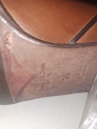 Stivali texani cuoio - taglia 36