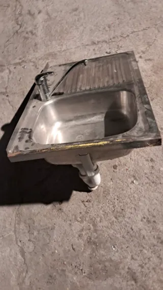 Fregadero de acero inoxidable