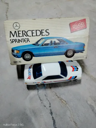 Coche Rico Mercedes Sprinter 80s