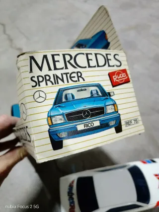 Coche Rico Mercedes Sprinter 80s