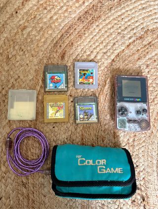 Nintendo Game Boy Color Morada Transparente