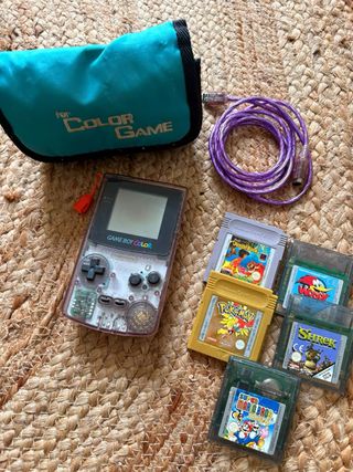 Nintendo Game Boy Color Morada Transparente