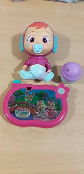 Bebé Llorón Pequeño con Accesorios