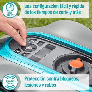 Robot Cortacésped Gardena Sileno City 300