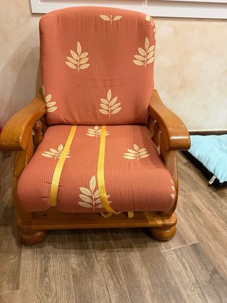 Sofá 2 plazas y 2 sillónes individuales