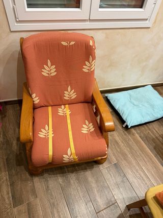 Sofá 2 plazas y 2 sillónes individuales