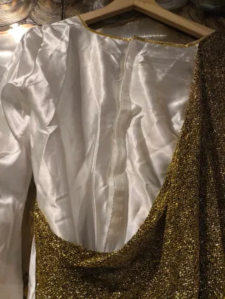 Disfraz Diosa Griega Blanco y Dorado