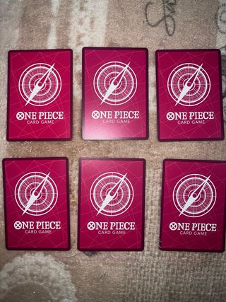 Set 6 Carte Leader OP-05 Awakening of the New Era