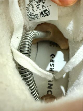 Converse All Star rosas con forro interior