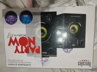 Altavoz DJ Hercules con luz LED