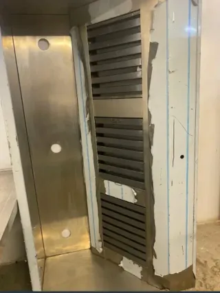 Campana extractora industrial acero inoxidable