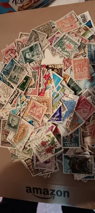 700 Sellos Usados España Sin Repetir