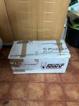 Línea completa escape MT 07 Mivv Delta Race Inox