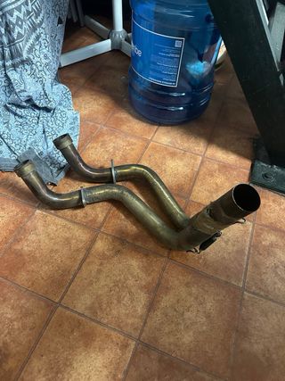 Línea completa escape MT 07 Mivv Delta Race Inox