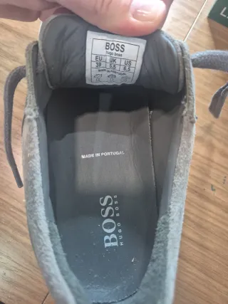 Zapatillas BOSS niño grises