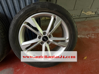 KIT 4 LLANTAS AUDI ORIGINALES Y NEUMATICOS