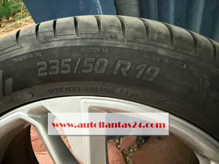 KIT 4 LLANTAS AUDI ORIGINALES Y NEUMATICOS