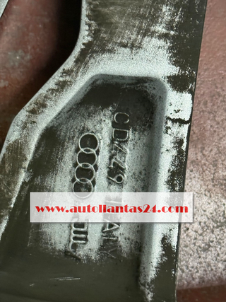 KIT 4 LLANTAS AUDI ORIGINALES Y NEUMATICOS