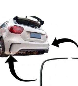 Aletines traseros para paragolpes AMG de Mercedes