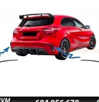 Aletines traseros para paragolpes AMG de Mercedes