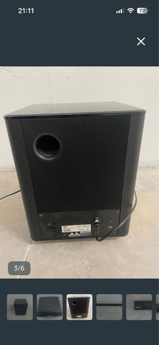Barra de Sonido Samsung con Subwoofer y Mando