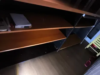 Mostrador  grande  más d 2 metros de b  madera.