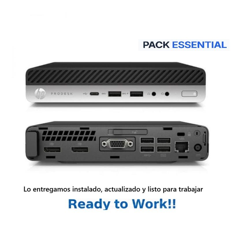 HP EliteDesk 800 G4 i5-8500T PC Reacondicionado afbeelding 2