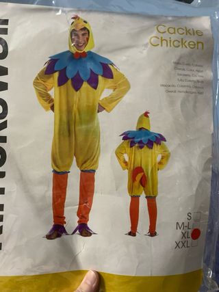 Pack Disfraces pollo para Gemelos y Adulto