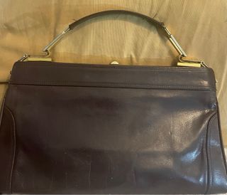 Borsa vintage in vera pelle