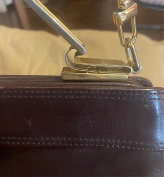 Borsa vintage in vera pelle