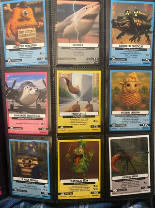 Set Completo Comuni Skifidol Italian Brainrot