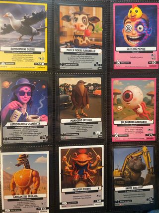 Set Completo Comuni Skifidol Italian Brainrot