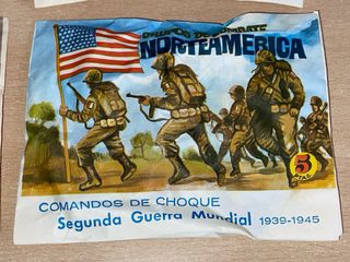 Montaplex 4 Ejércitos: Italia, Japón, Francia, USA