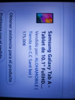 Samsung Galaxy Tab A7 Negra