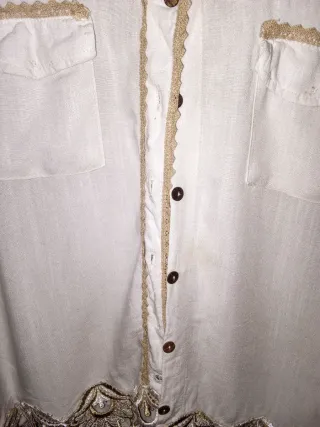 Chaleco Veraniego Botones Encaje